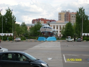 "Метеор" на площади Буревестника
